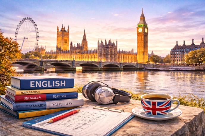 Английски с ваучери, A1, A2, B1 смесена форма